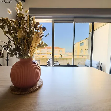 アパート Le Vauban - 40m2 A - A 200m De La - 15 Min De Sete フロンティニャン