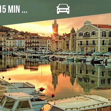 Appartement Le Vauban - 40m2 A - A 200m De La - 15 Min De Sete Frontignan