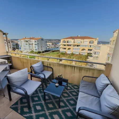 Appartement Le Vauban - Climatisation - A 200M De La Plage - 15 Min De Sete Frontignan